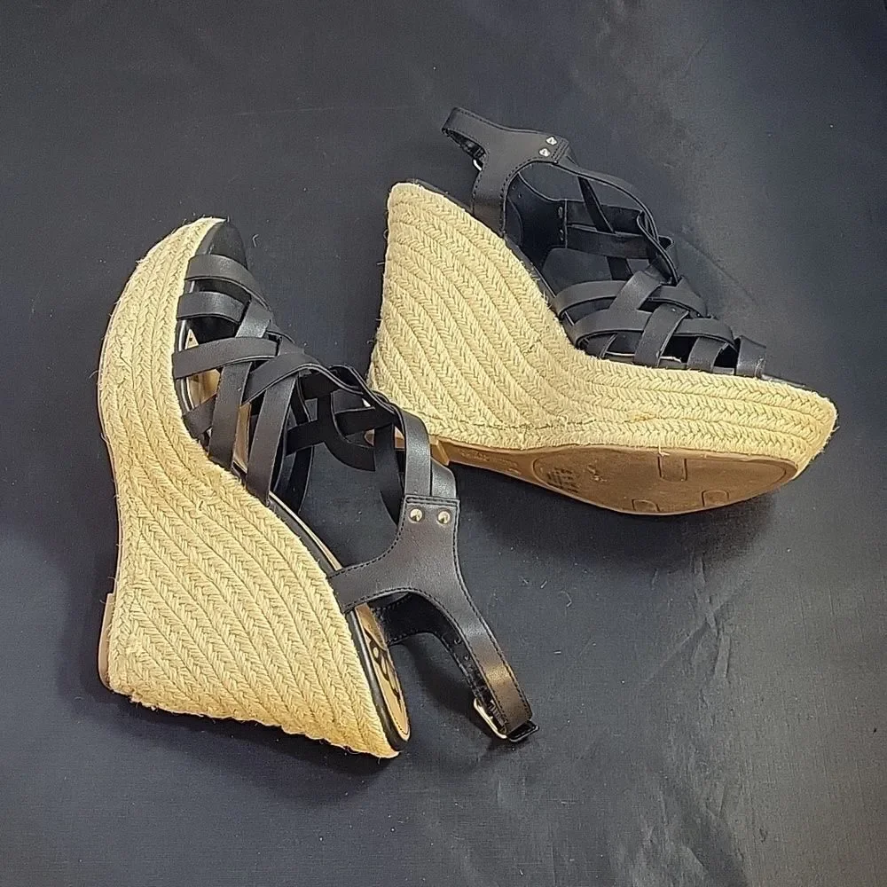 FEGALIECIOUS REINVIGORATE YOUR SUMMER  PLAITED LEATHER TWISTS   SANDALS